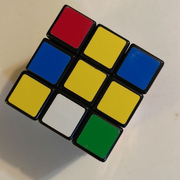 Rubix Cube Not Vintage Minor Damage to Stickers - Picture 4 of 8